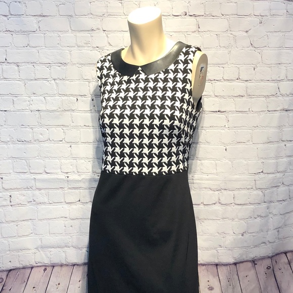 tommy hilfiger houndstooth dress